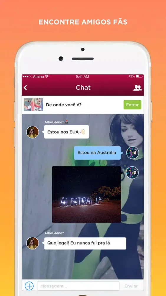 Capturas de pantalla de Cosplay Amino em Português