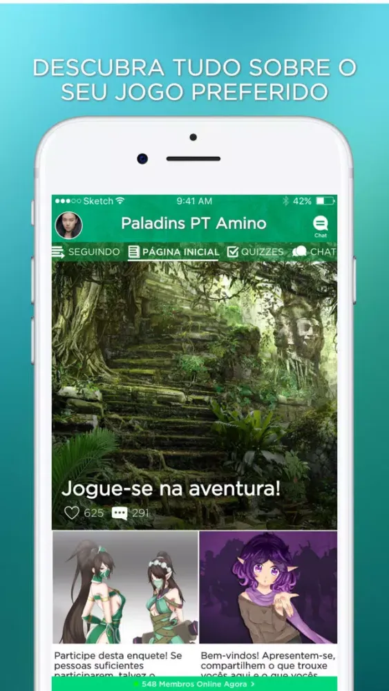Amino para: Paladins em PT Screenshots