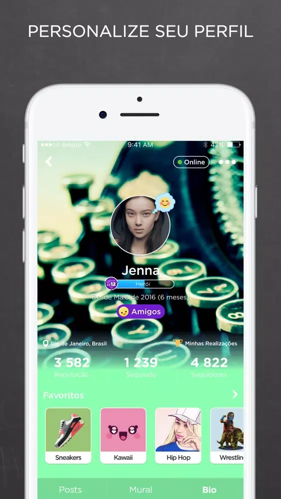 تصاویر Escritores Amino em Português