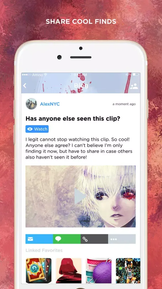 Kagune Amino for Tokyo Ghoul स्क्रीनशॉट
