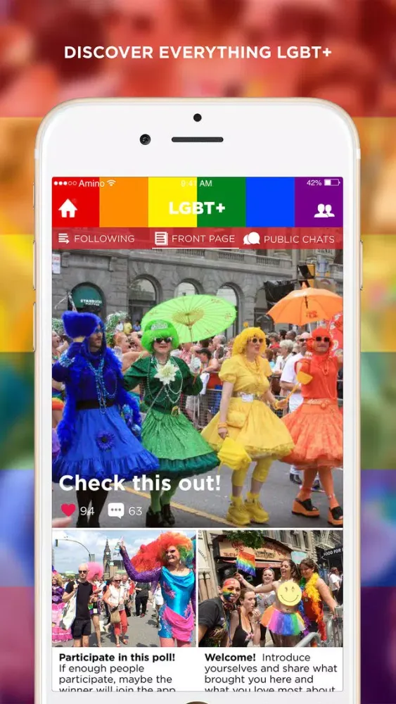 LGBT+ Amino Community and Chat應用截圖