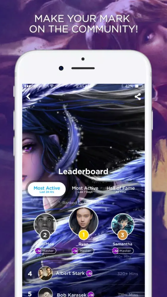 Tangkapan skrin Anime Art Amino