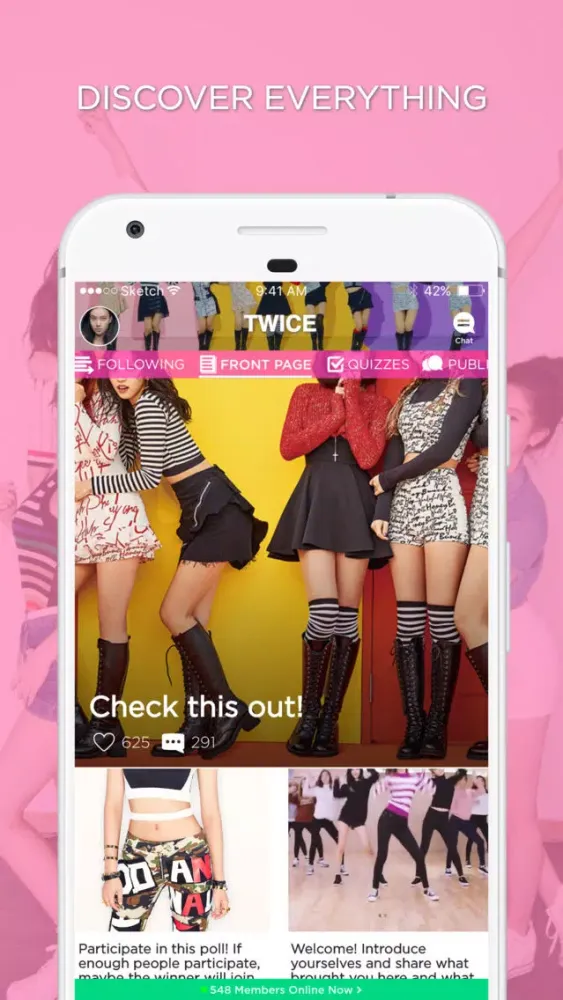 Once Amino for Twice Screenshots