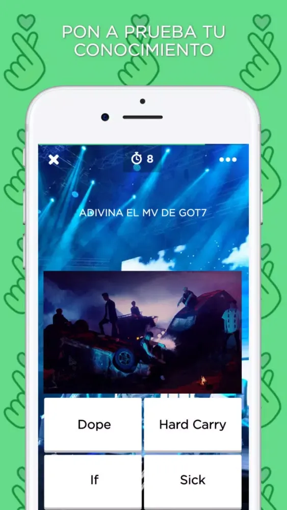 Ảnh chụp màn hình của Amino para: GOT7 en Español