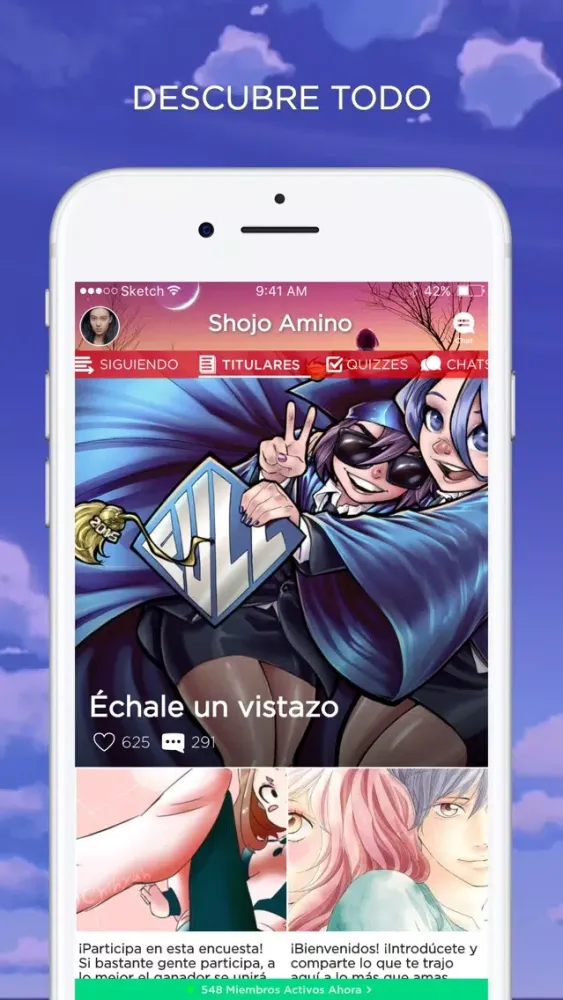 Shojo Amino Español स्क्रीनशॉट