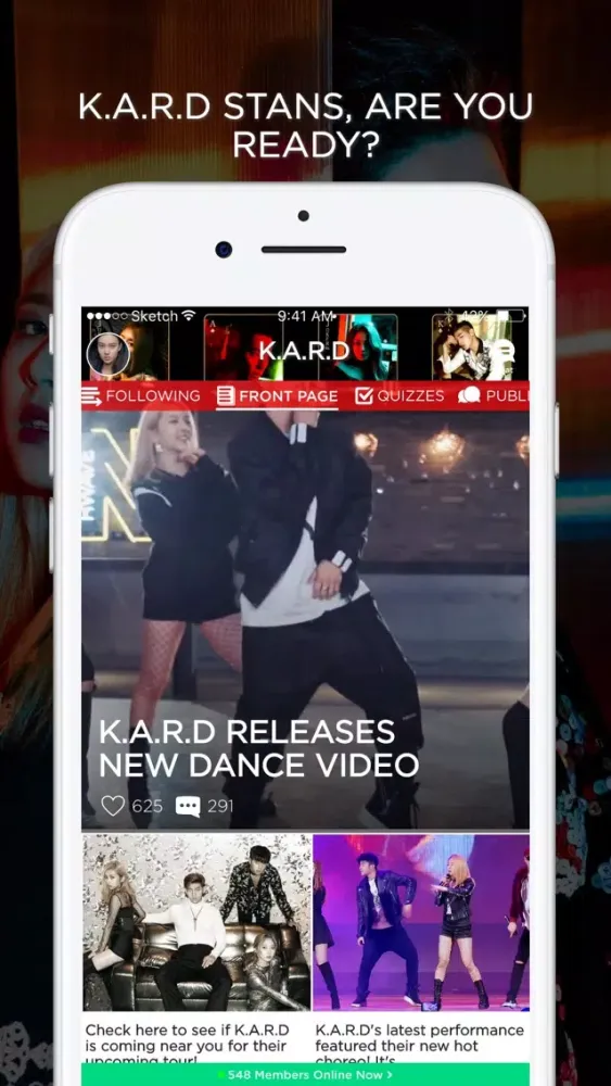 Capturas de pantalla de Amino for K.A.R.D Stans