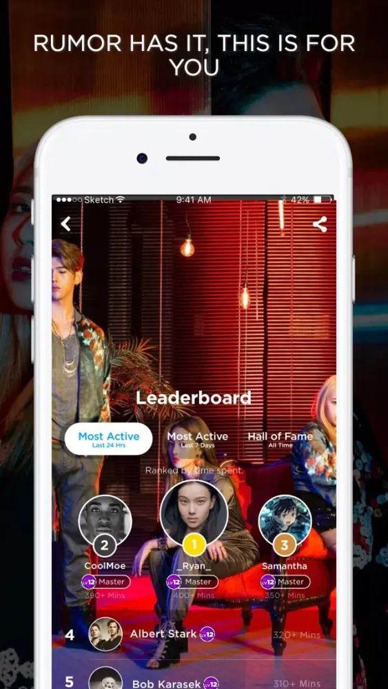 Capturas de pantalla de Amino for K.A.R.D Stans