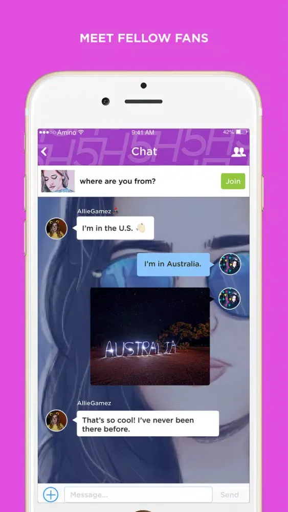 Tangkapan skrin Amino for: Fifth Harmony