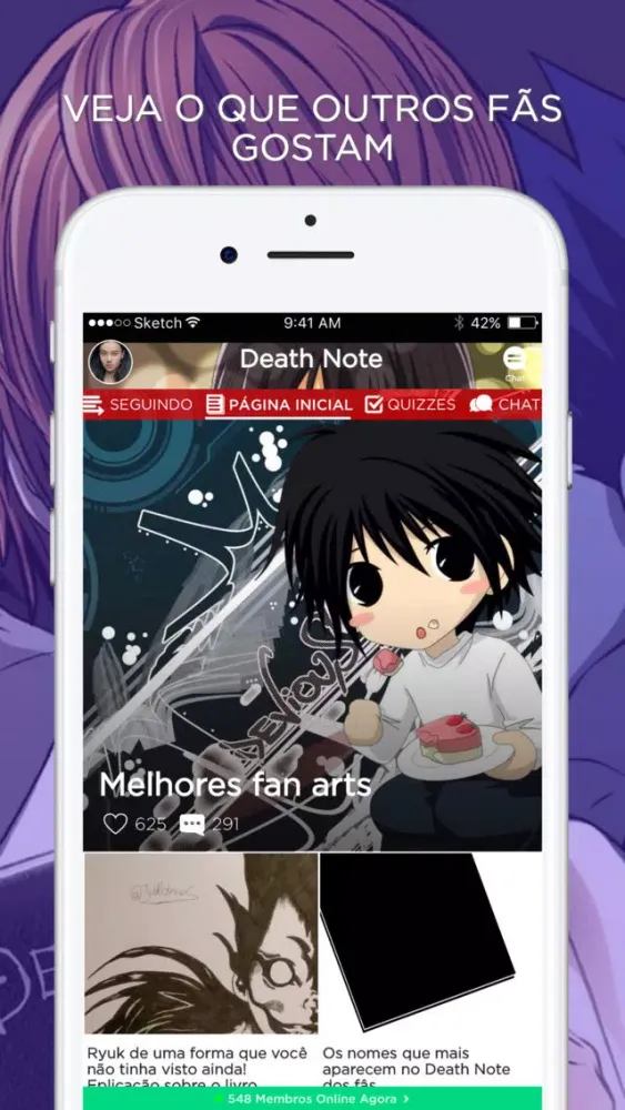 Скриншоты Amino para: Death Note