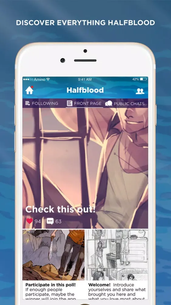 Capturas de pantalla de Amino for: Percy Jackson