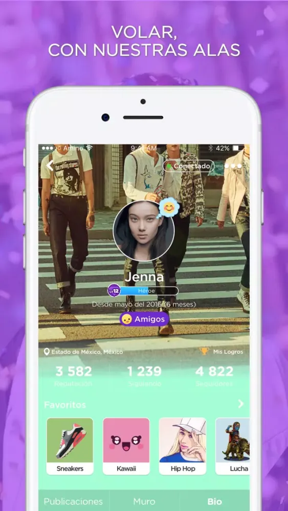 ARMY Amino para BTS en Español應用截圖