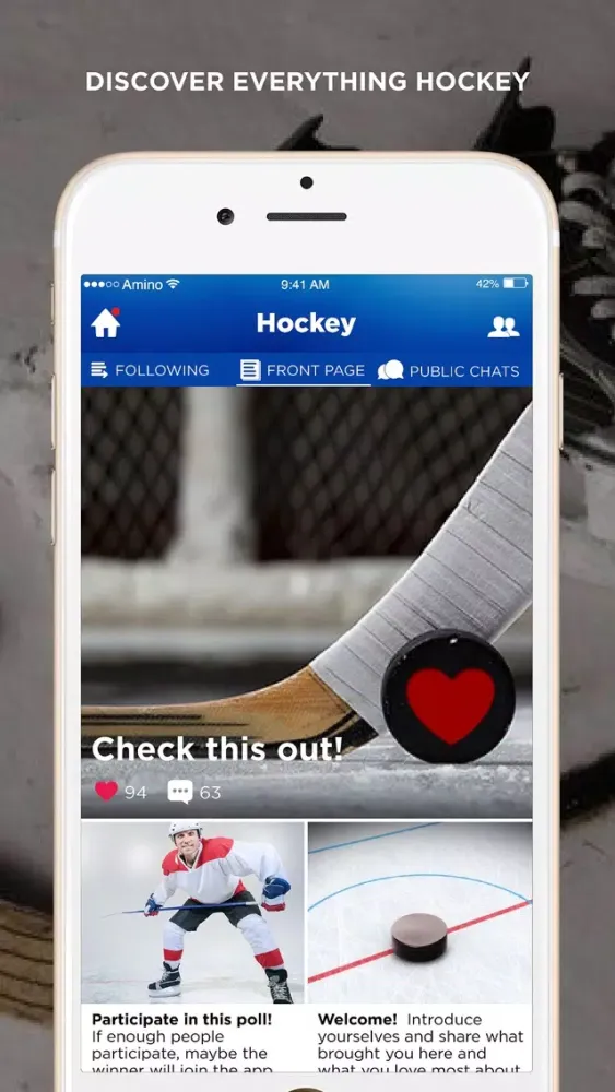 Capturas de pantalla de Chel Amino for: Hockey and NHL