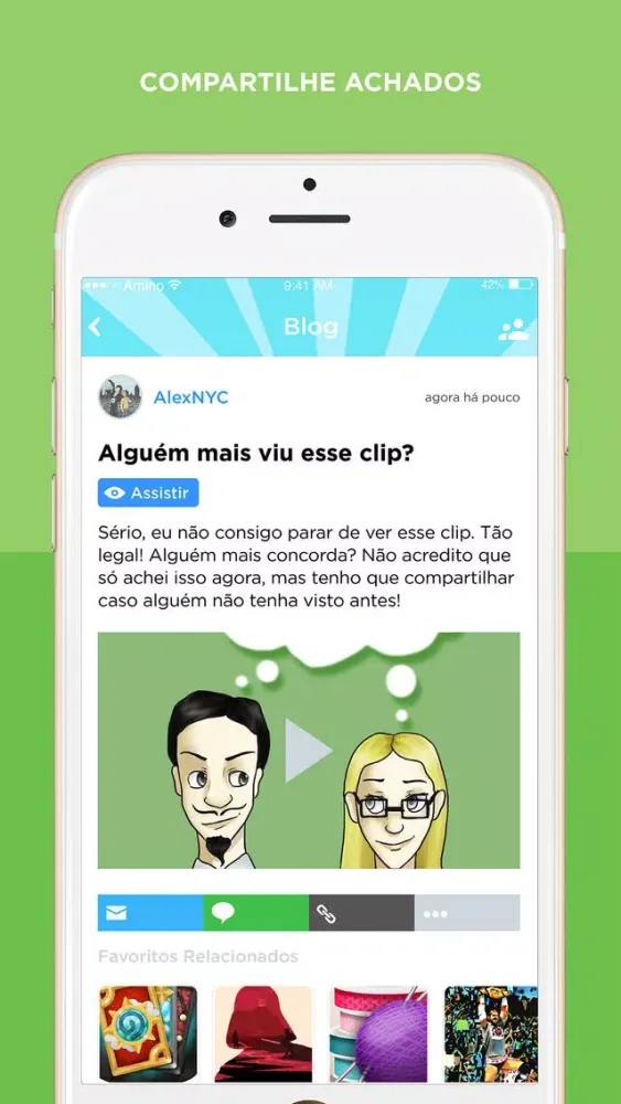 Amino para Sims em Português 스크린샷