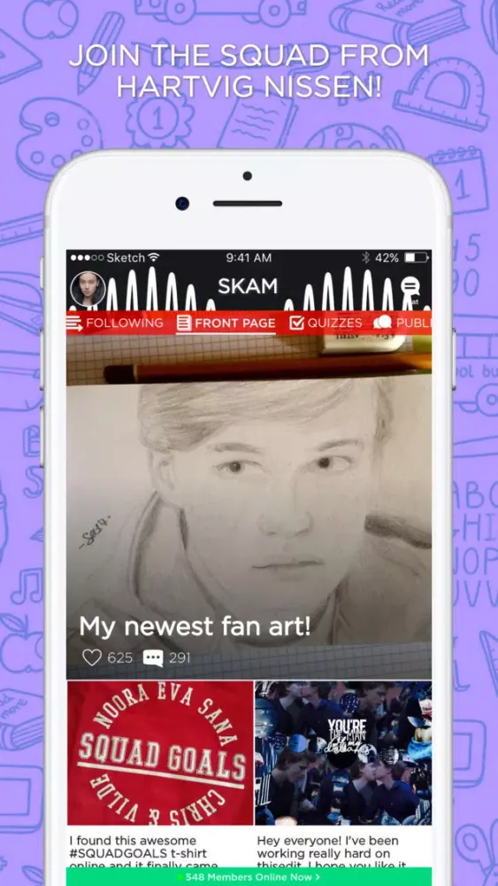 Nissen Amino for: Skam应用截图