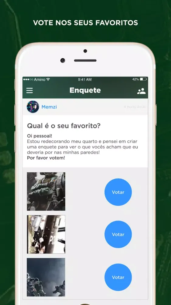 Captures d'écran de Amino para: Rainbow Six em PT