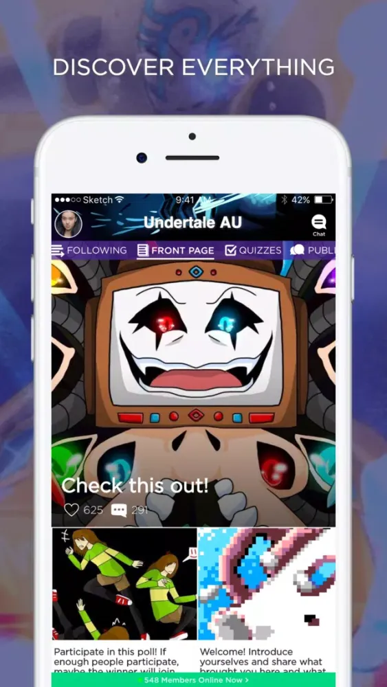 Amino for Undertale AU 스크린샷