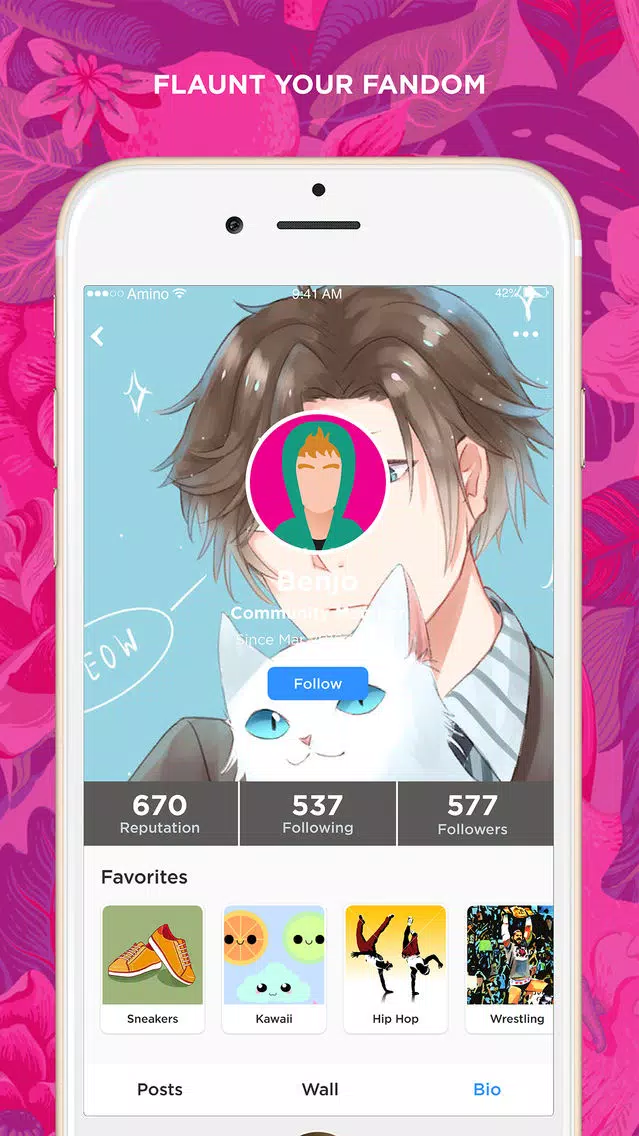 Zrzuty ekranu RFA Amino for Mystic Messenger