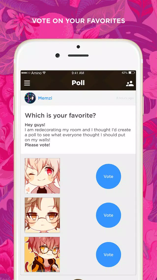 Zrzuty ekranu RFA Amino for Mystic Messenger