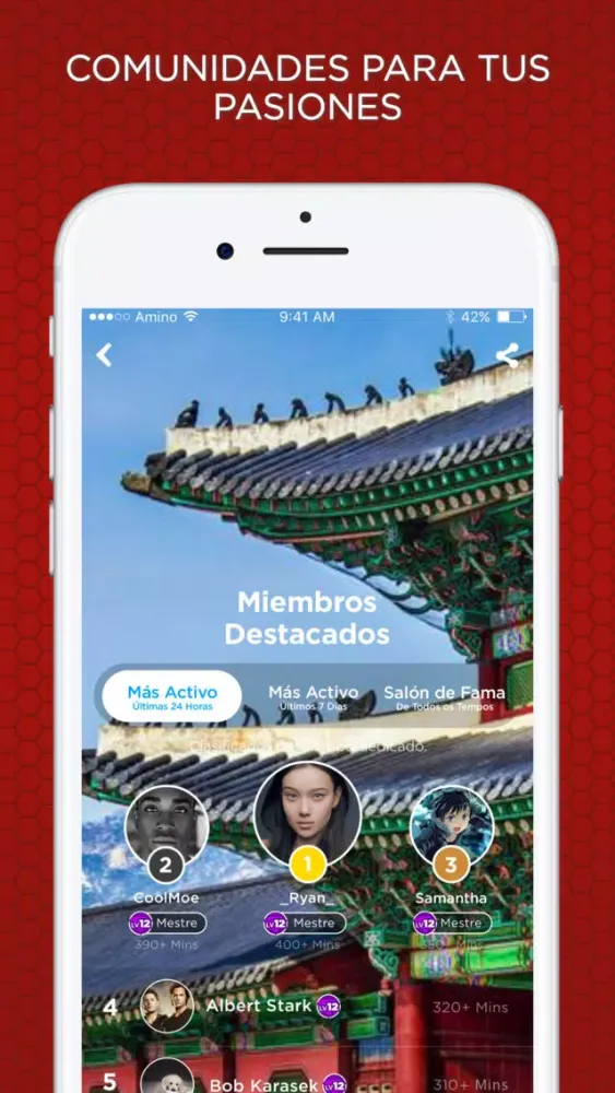 Captures d'écran de Aprende Coreano Amino