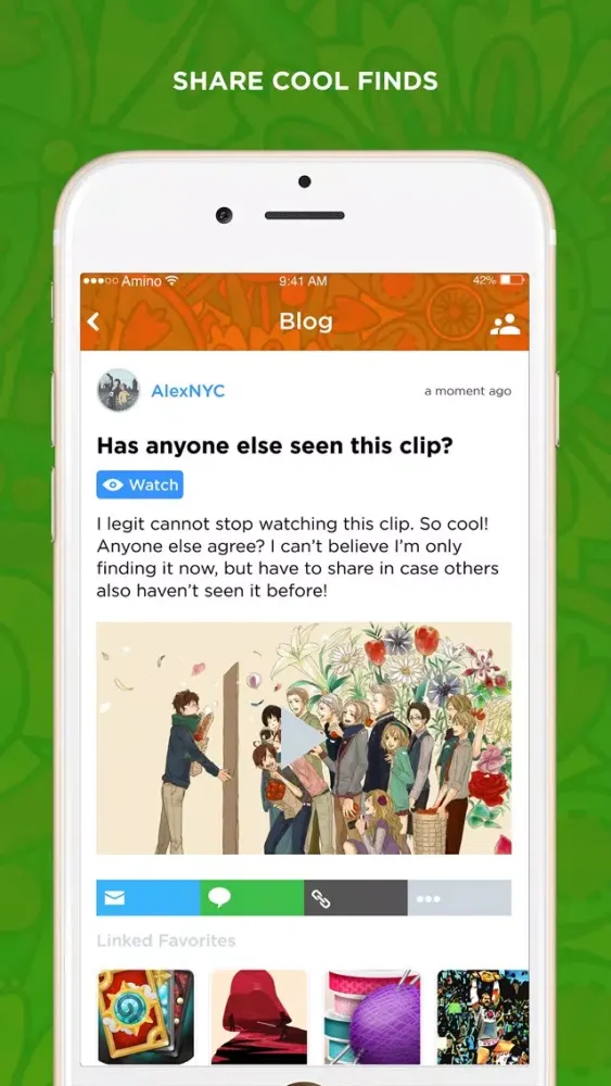 Screenshot di Amino for Hetalia