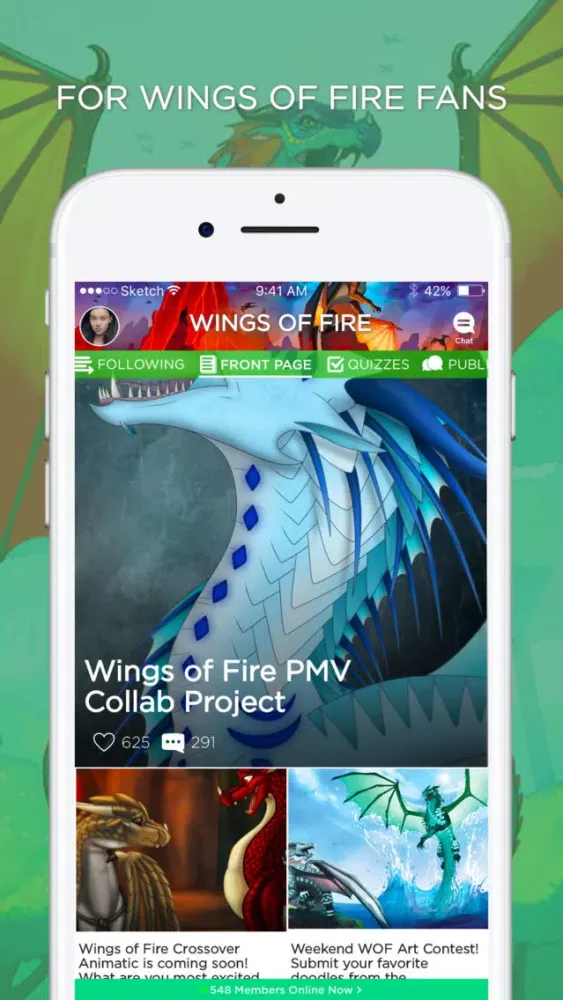 Amino for: Wings of Fire應用截圖