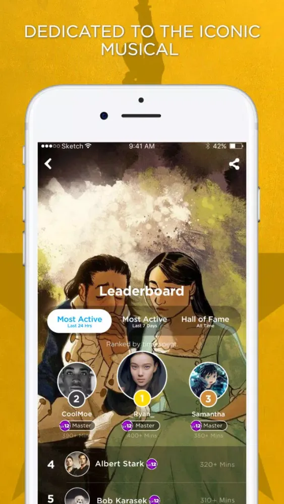 Tangkapan layar Amino for Hamilton Fans