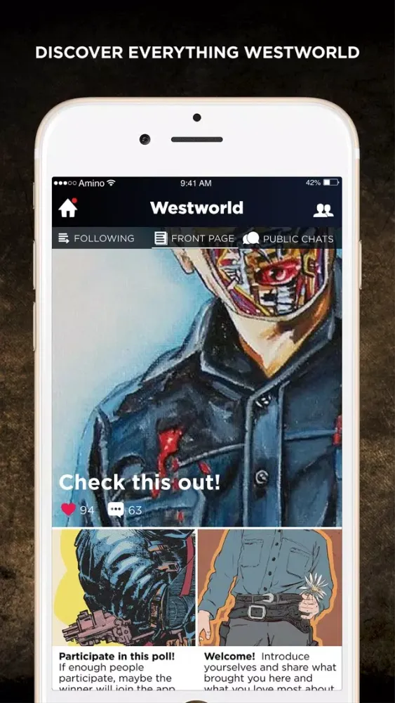 Newcomer Amino for Westworld Screenshots