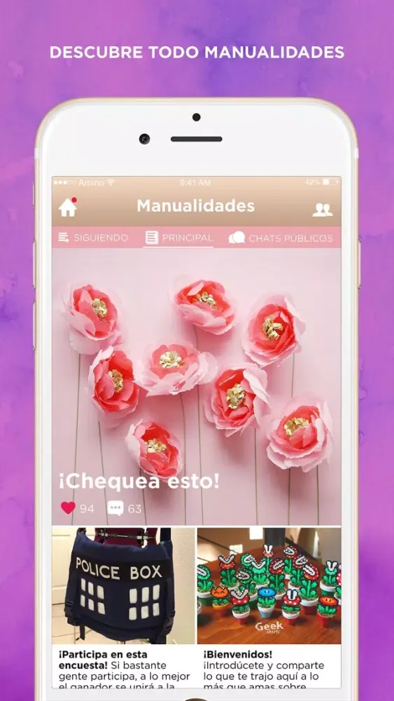 Screenshot di Manualidades Amino para DIY