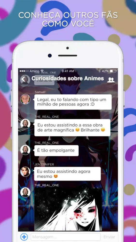 Tangkapan layar Curiosidades Amino