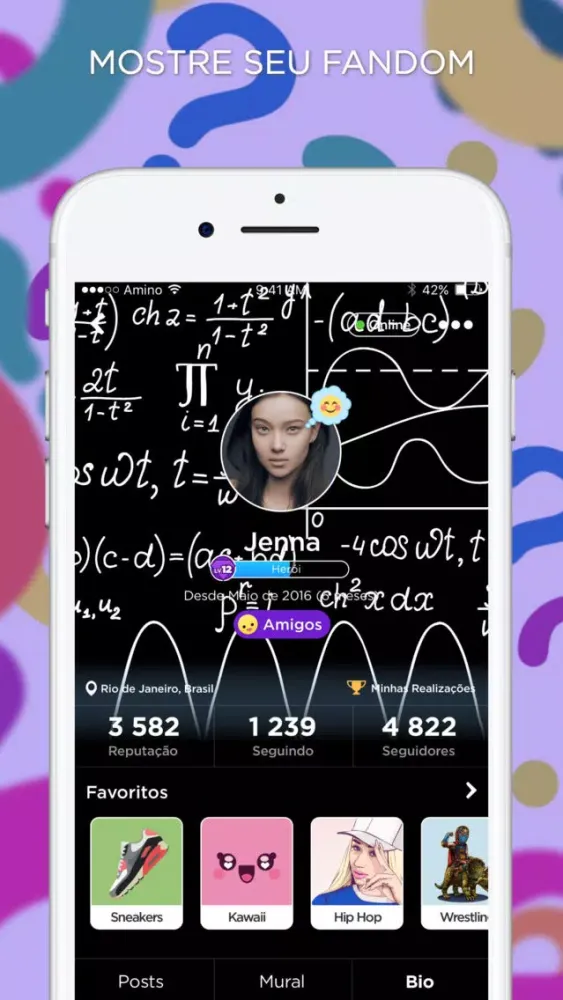 Tangkapan layar Curiosidades Amino