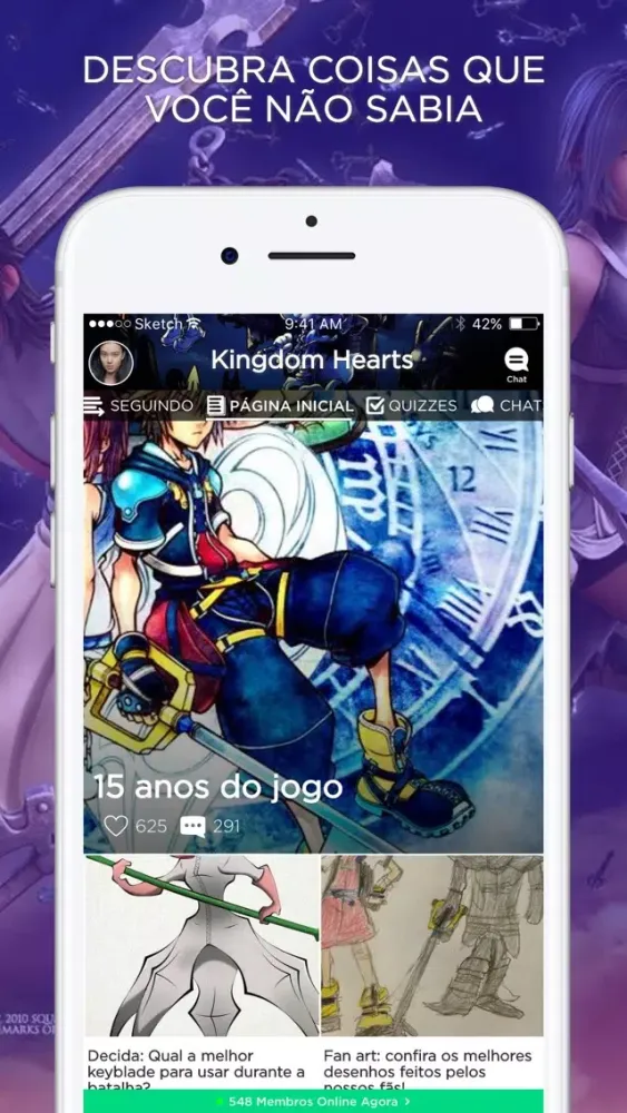 Captures d'écran de Amino para: Kingdom Hearts PT