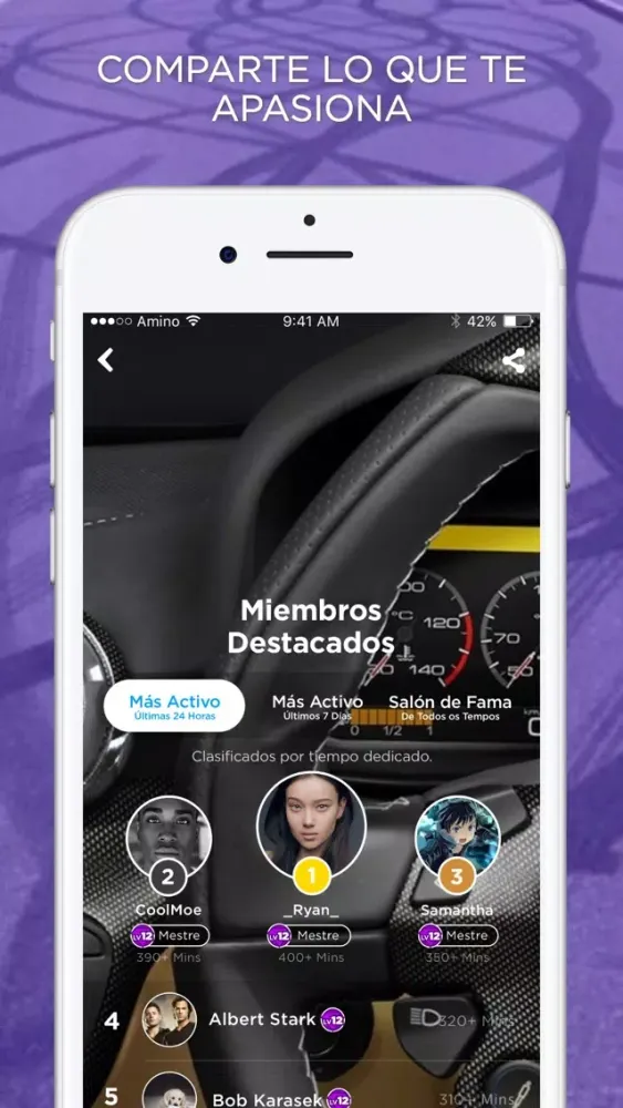 Mundo Motor Amino Screenshots