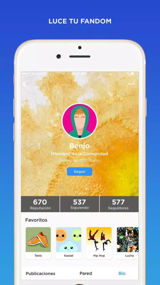 Ảnh chụp màn hình của Xenoverse Amino en Español