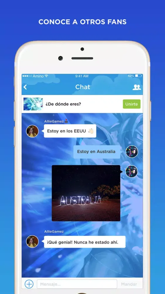 Ảnh chụp màn hình của Xenoverse Amino en Español