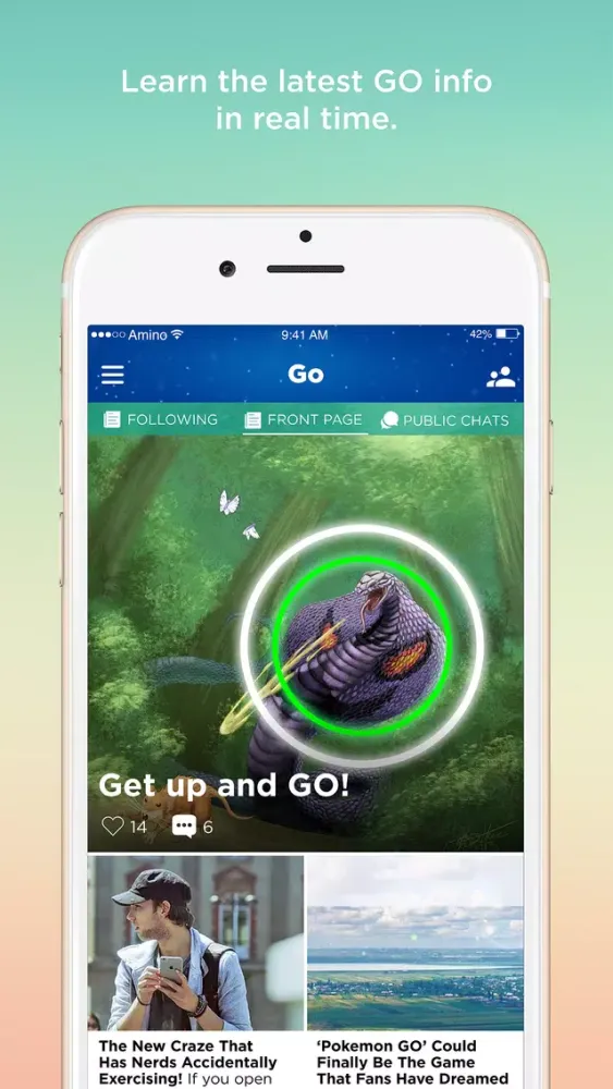 Go Amino for Pokémon Go Chat Screenshots
