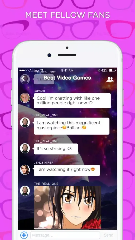 Geek Dating Amino Screenshots