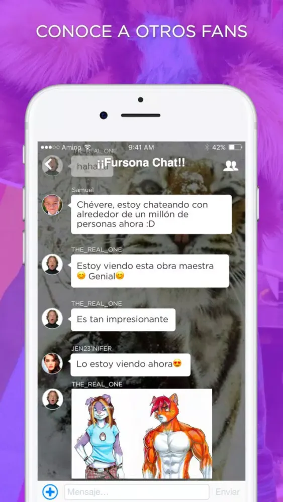 ภาพหน้าจอของ Furry LGBT Amino