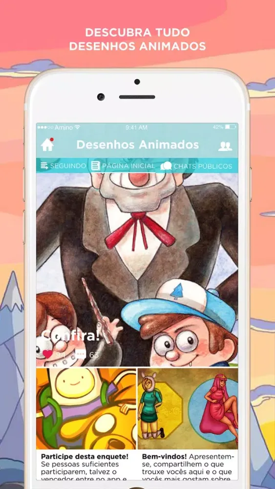 Desenhos Animados Amino স্ক্রিনশট