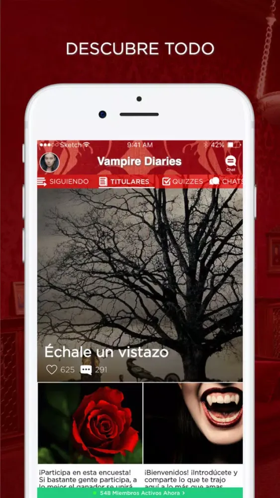 Vampiros Amino para TVD应用截图