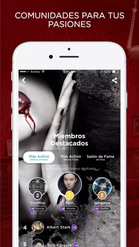 Vampiros Amino para TVD应用截图