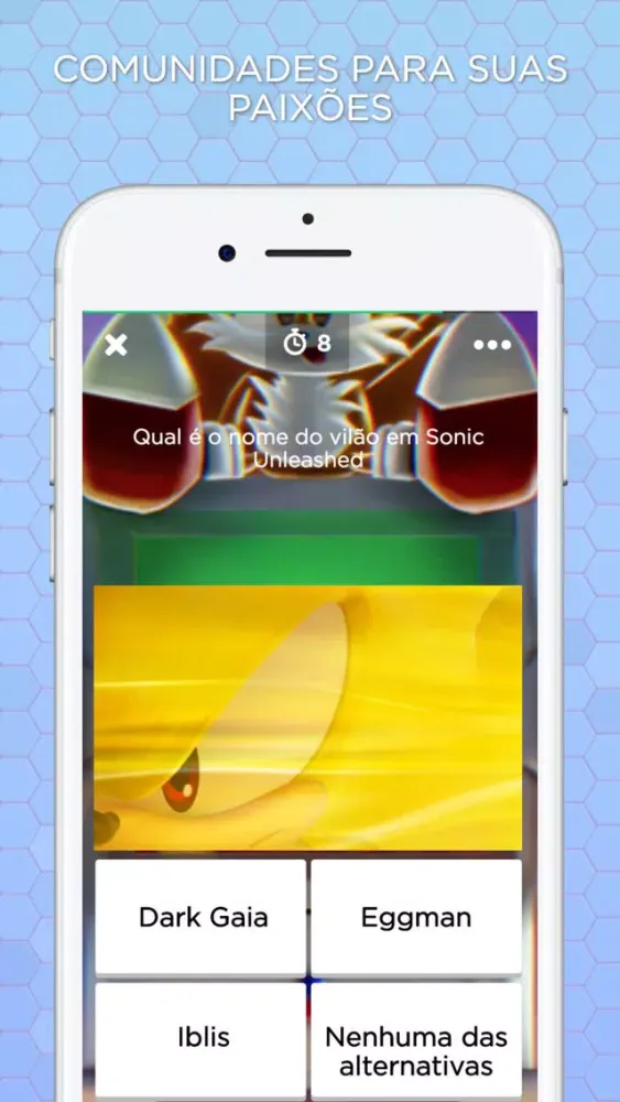 Amino para Sonic em Português應用截圖