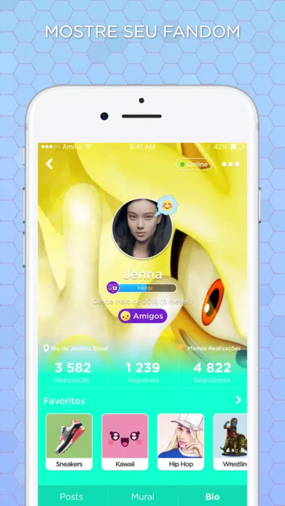 Amino para Sonic em Português應用截圖
