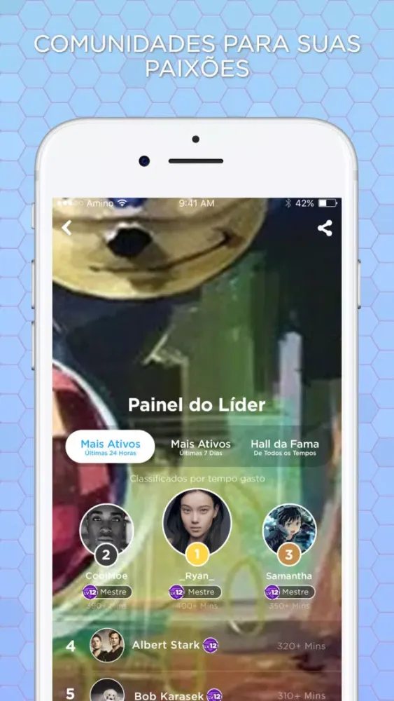 Amino para Sonic em Português應用截圖