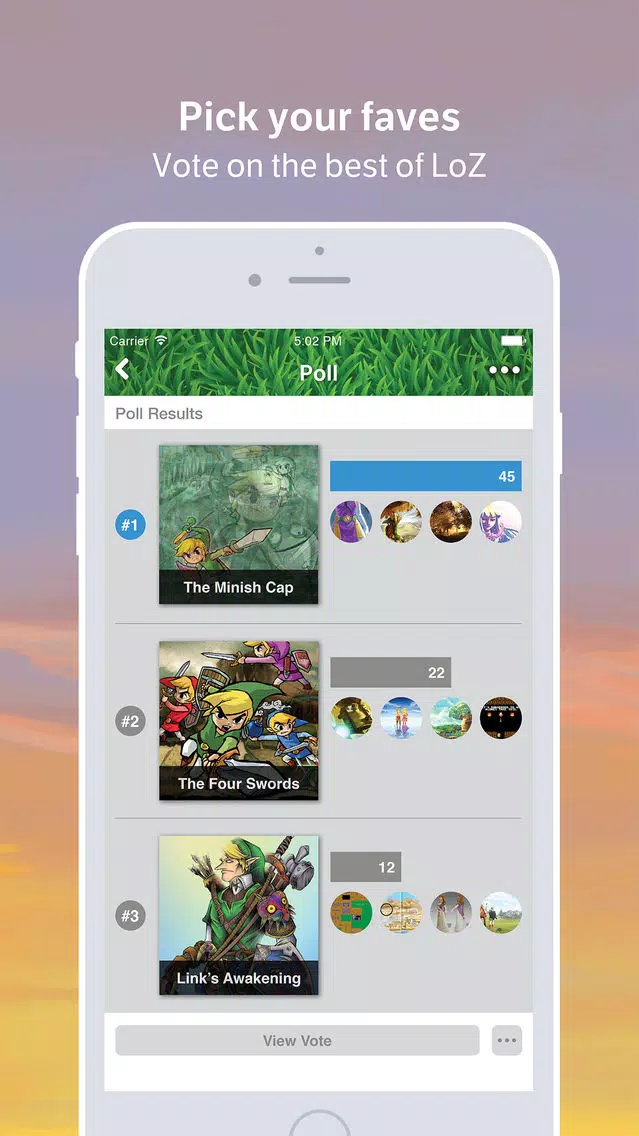 ภาพหน้าจอของ Hyrule Amino for Zelda Fans