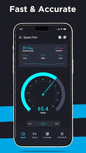 Internet Speed Test Meter Screenshots