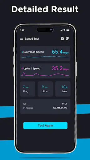 Internet Speed Test Meter Screenshots