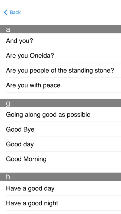 Oneida Wisconsin Language App应用截图