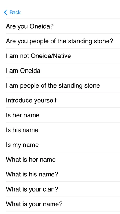 Oneida Wisconsin Language App应用截图