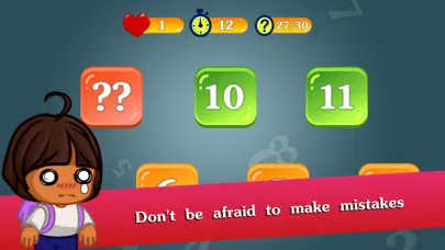 Ảnh chụp màn hình của Learning to count numbers 123