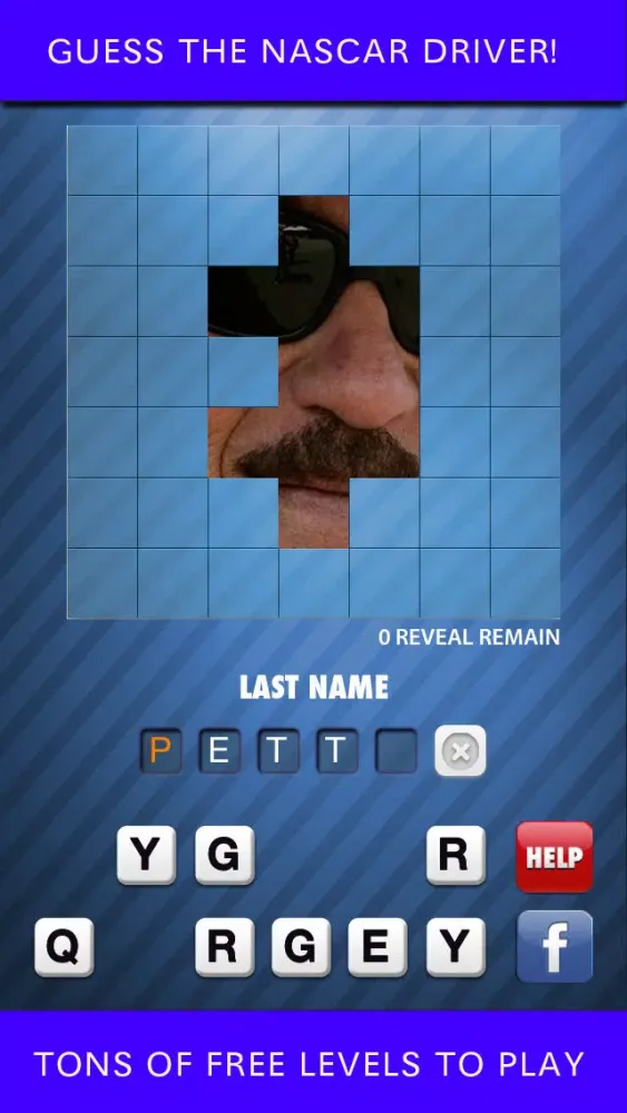 Nascar Racing Mania Quiz Game: guess what's that sport athlete in this color icon trivia puzzle स्क्रीनशॉट
